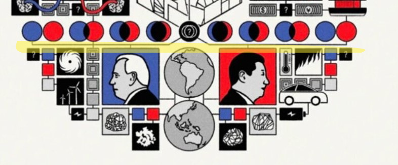 Традиционный ребус-предсказание на обложке журнала Economist, как всегда, вызвал в сети бурное обсуждение.-4